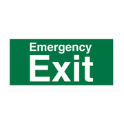 Emergency Exit Sign